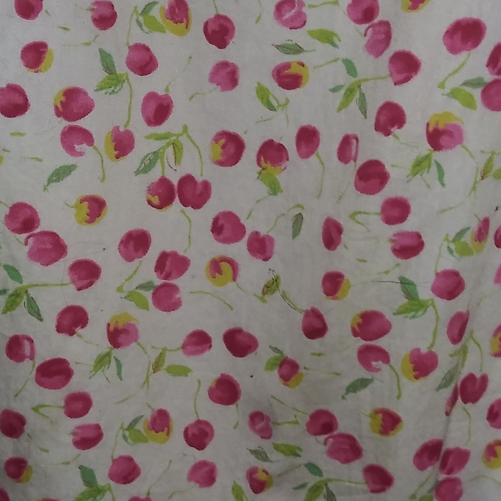 Vintage Liz Claiborne Floral Midi Lined Wide Straps - Picture 8 of 11